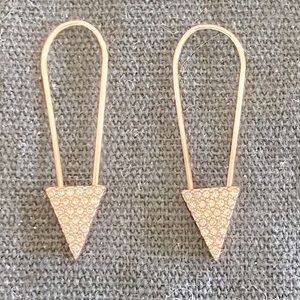Rose Gold Rebecca Minkoff Alexandria Pin Earrings